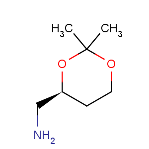 CAS No:191354-52-6 1,3-Dioxane-4-methanamine,2,2-dimethyl-, (4S)-