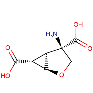 CAS No:191471-52-0 (1R,4R,5S,6R)-4-Amino-2-oxabicyclo[3.1.0]hexane-4,6-dicarboxylic acid
