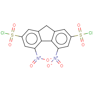 CAS No:192208-57-4 9H-Fluorene-2,7-disulfonyldichloride, 4,5-dinitro-