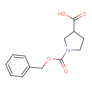 CAS No:192214-06-5 (3R)-1-phenylmethoxycarbonylpyrrolidine-3-carboxylic acid