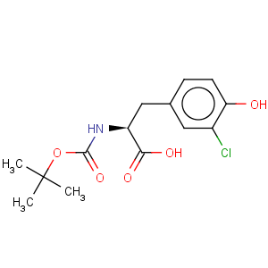 CAS No:192315-36-9 L-Tyrosine,3-chloro-N-[(1,1-dimethylethoxy)carbonyl]-