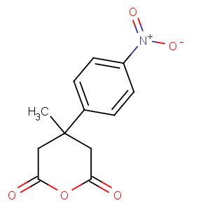 CAS No:19244-22-5 4-methyl-4-(4-nitrophenyl)oxane-2,6-dione