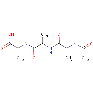 CAS No:19245-85-3 (2S)-2-[[(2S)-2-[[(2S)-2-acetamidopropanoyl]amino]propanoyl]amino]<br />propanoic acid