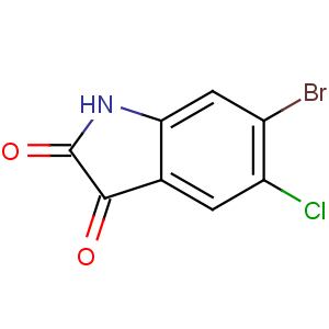 CAS No:192799-05-6 6-bromo-5-chloro-1H-indole-2,3-dione