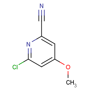 CAS No:193074-46-3 6-chloro-4-methoxypyridine-2-carbonitrile