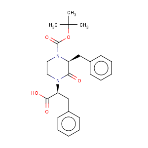 CAS No:193091-13-3 1-Piperazineaceticacid, 4-[(1,1-dimethylethoxy)carbonyl]-2-oxo-a,3-bis(phenylmethyl)-, (aS,3S)-