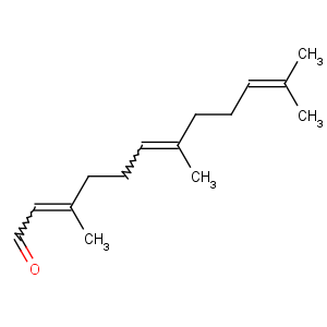CAS No:19317-11-4 (2E,6E)-3,7,11-trimethyldodeca-2,6,10-trienal