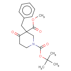 CAS No:193274-00-9 1-tert-butyl 3-methyl 3-benzyl-4-oxopiperidine-1,3-dicarboxylate