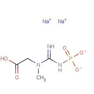 CAS No:19333-65-4 Glycine,N-methyl-N-[imino(phosphonoamino)methyl]-, disodium salt, hydrate (9CI)