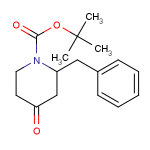 CAS No:193480-28-3 tert-butyl 2-benzyl-4-oxopiperidine-1-carboxylate