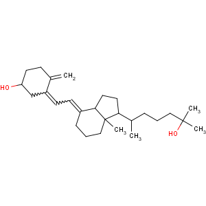 CAS No:19356-17-3 (1S,3Z)-3-[(2E)-2-[(1R,3aS,<br />7aR)-1-[(2R)-6-hydroxy-6-methylheptan-2-yl]-7a-methyl-2,3,3a,5,6,<br />7-hexahydro-1H-inden-4-ylidene]ethylidene]-4-methylidenecyclohexan-1-ol