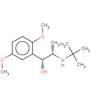 CAS No:1937-89-9 Benzenemethanol, a-[(1R)-1-[(1,1-dimethylethyl)amino]ethyl]-2,5-dimethoxy-,(aS)-rel-