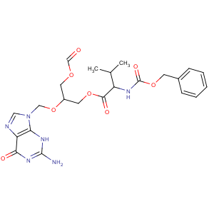 CAS No:194159-19-8 [2-[(2-amino-6-oxo-3H-purin-9-yl)methoxy]-3-formyloxypropyl]<br />(2S)-3-methyl-2-(phenylmethoxycarbonylamino)butanoate