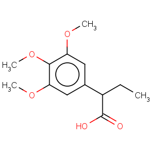CAS No:195202-06-3 Benzeneacetic acid, a-ethyl-3,4,5-trimethoxy-