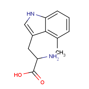 CAS No:1954-45-6 2-amino-3-(4-methyl-1H-indol-3-yl)propanoic acid