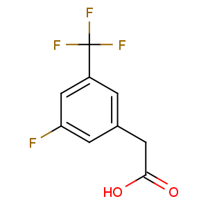 CAS No:195447-79-1 2-[3-fluoro-5-(trifluoromethyl)phenyl]acetic acid