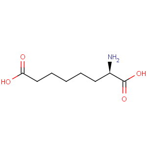 CAS No:19641-63-5 Octanedioic acid,2-amino-, (2R)-