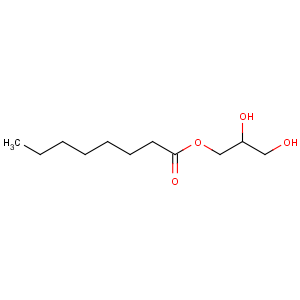 CAS No:19670-49-6 Octanoic acid,2,3-dihydroxypropyl ester