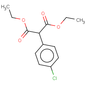 CAS No:19677-37-3 Propanedioicacid, 2-(4-chlorophenyl)-, 1,3-diethyl ester