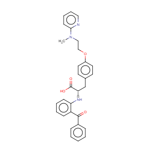 CAS No:196808-24-9 N-(2-Benzoylphenyl)-O-[2-(methyl-2-pyridinylamino)ethyl]-L-tyrosine