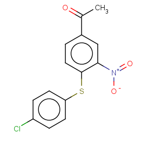 CAS No:19688-55-2 Ethanone,1-[4-[(4-chlorophenyl)thio]-3-nitrophenyl]-