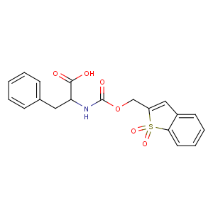 CAS No:197245-19-5 (2S)-2-[(1,<br />1-dioxo-1-benzothiophen-2-yl)methoxycarbonylamino]-3-phenylpropanoic<br />acid