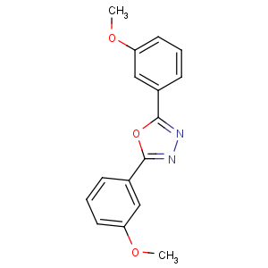 CAS No:19748-58-4 2,5-bis(3-methoxyphenyl)-1,3,4-oxadiazole
