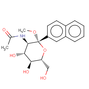 CAS No:197574-95-1 b-D-Glucopyranoside,2-naphthalenylmethyl 2-(acetylamino)-2-deoxy-