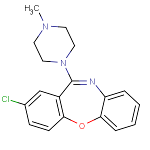 CAS No:1977-10-2 8-chloro-6-(4-methylpiperazin-1-yl)benzo[b][1,4]benzoxazepine