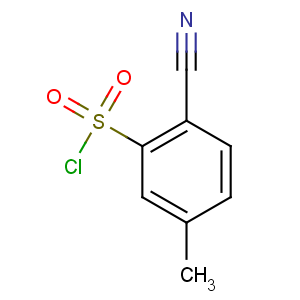CAS No:197960-31-9 2-cyano-5-methylbenzenesulfonyl chloride