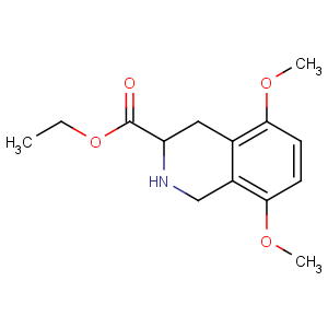 CAS No:198021-01-1 ethyl 5,8-dimethoxy-1,2,3,4-tetrahydroisoquinoline-3-carboxylate
