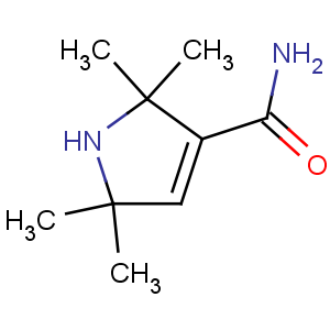 CAS No:19805-75-5 2,2,5,5-Tetramethyl-3-pyrrolidinecarboxamide