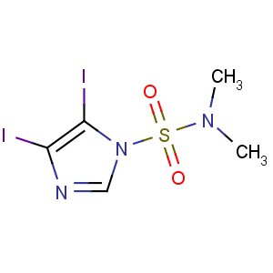 CAS No:198127-92-3 4,5-diiodo-N,N-dimethylimidazole-1-sulfonamide
