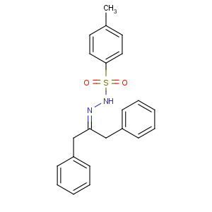 CAS No:19816-88-7 N-(1,3-diphenylpropan-2-ylideneamino)-4-methylbenzenesulfonamide