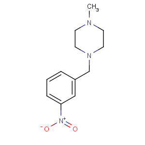 CAS No:198281-54-8 1-methyl-4-[(3-nitrophenyl)methyl]piperazine