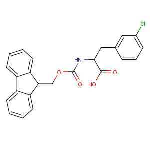 CAS No:198560-44-0 (2S)-3-(3-chlorophenyl)-2-(9H-fluoren-9-ylmethoxycarbonylamino)propanoic<br />acid