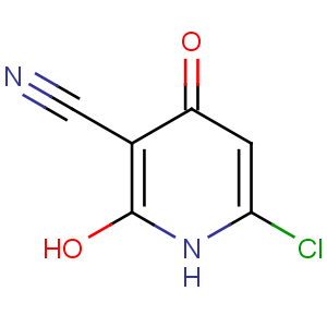 CAS No:19867-18-6 6-chloro-2-hydroxy-4-oxo-1,4-dihydropyridine-3-carbonitrile