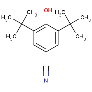 CAS No:1988-88-1 3,5-ditert-butyl-4-hydroxybenzonitrile