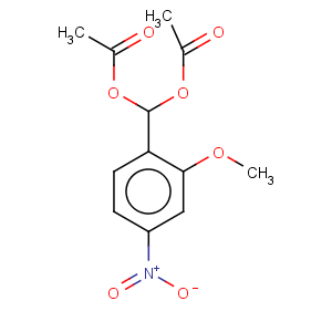 CAS No:198821-77-1 (2-methoxy-4-nitrophenyl)methanediol diacetate