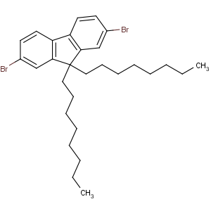 CAS No:198964-46-4 2,7-dibromo-9,9-dioctylfluorene