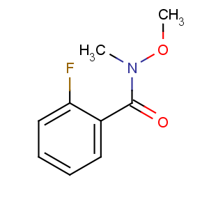 CAS No:198967-24-7 2-fluoro-N-methoxy-N-methylbenzamide