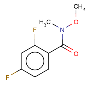 CAS No:198967-25-8 Benzamide,2,4-difluoro-N-methoxy-N-methyl-