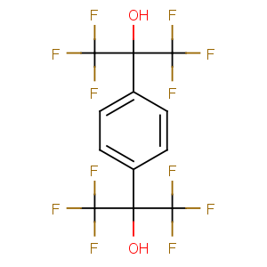 CAS No:1992-15-0 1,1,1,3,3,3-hexafluoro-2-[4-(1,1,1,3,3,<br />3-hexafluoro-2-hydroxypropan-2-yl)phenyl]propan-2-ol