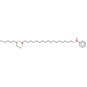CAS No:199277-69-5 Octadecanoic acid, 12-(benzoyloxy)-,2-ethylhexyl ester
