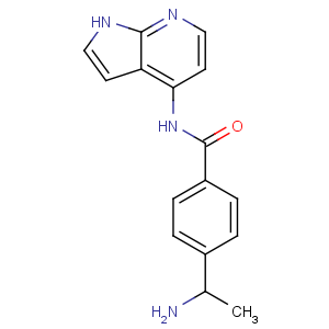 CAS No:199433-58-4 4-[(1R)-1-aminoethyl]-N-(1H-pyrrolo[2,3-b]pyridin-4-yl)benzamide