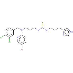 CAS No:199522-35-5 Thiourea,N-[3-[(5-bromo-2-pyridinyl)[(3,4-dichlorophenyl)methyl]amino]propyl]-N'-[3-(1H-imidazol-5-yl)propyl]-