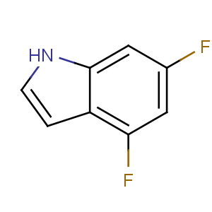 CAS No:199526-97-1 4,6-difluoro-1H-indole