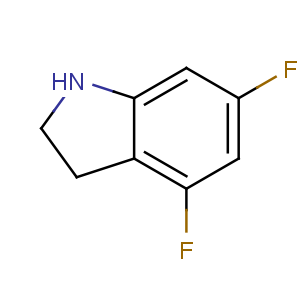 CAS No:199526-98-2 4,6-difluoro-2,3-dihydro-1H-indole