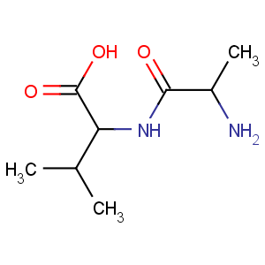 CAS No:1999-46-8 2-(2-aminopropanoylamino)-3-methylbutanoic acid