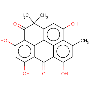 CAS No:20004-62-0 2H-Benzo[cf]pyrene-2,6(1H)-dione,3,5,7,10-tetrahydroxy-1,1,9-trimethyl-